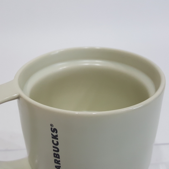 Starbucks Cork Bottom Coffee Tea Mug Cup White - Picture 9 of 11